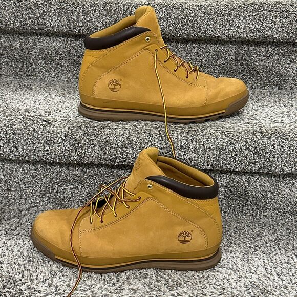 TIMBERLAND Wheat Color Work Boots Sneaker Shoes - Size 12 - Picture 1 of 10
